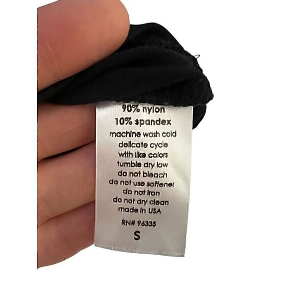 SUSANA MONACO WOMEN Cropped Black Blazer Jacket, SMALL - Picture 4 of 5